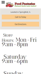 Mobile Screenshot of foodfantasies.com
